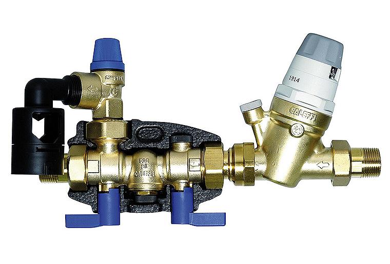 Evenes Speichersicherheitsgruppe DN20(3/4") Sicherheitsventil 10 bar Druckminderer