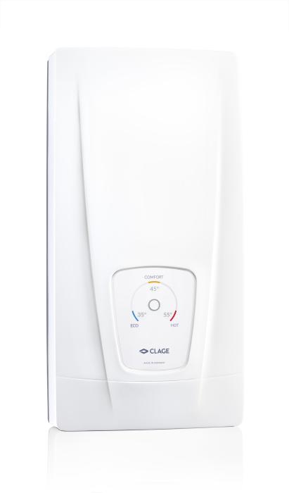 Clage elektronischer Komfort Durchlauferhitzer DLX Next-Serie 18-24 kW 400 V