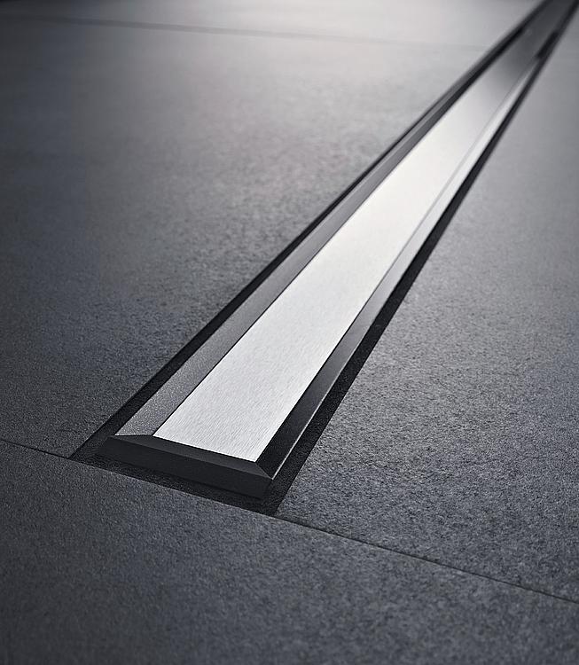 Geberit Duschrinne CleanLine 60 Ablaufrinne Duschen Edelstahl inkl. Rohbauset