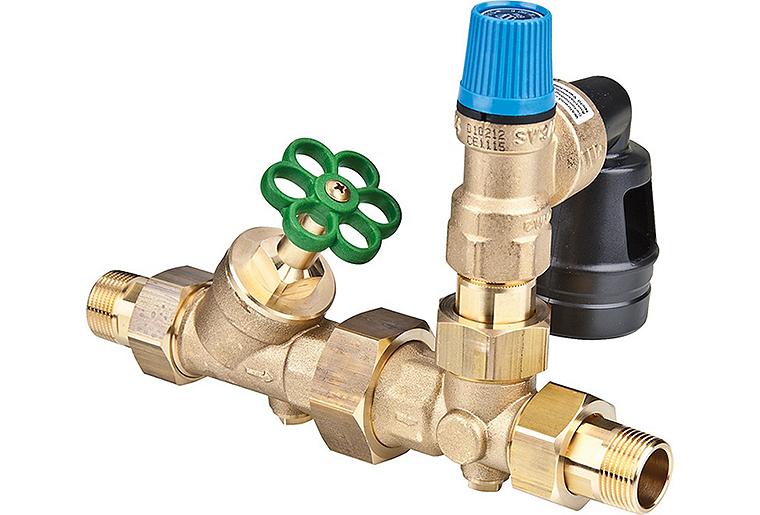 BWG Boiler-Sicherheitsgruppe 3/4" 6 bar Rückflussverhinderer Sicherheit Schutz