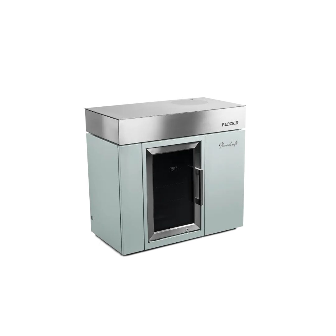 Flammkraft BLOCK B Pool Kühl- und Barmodul 63 Liter Outdoor-Kühlschrank Modul