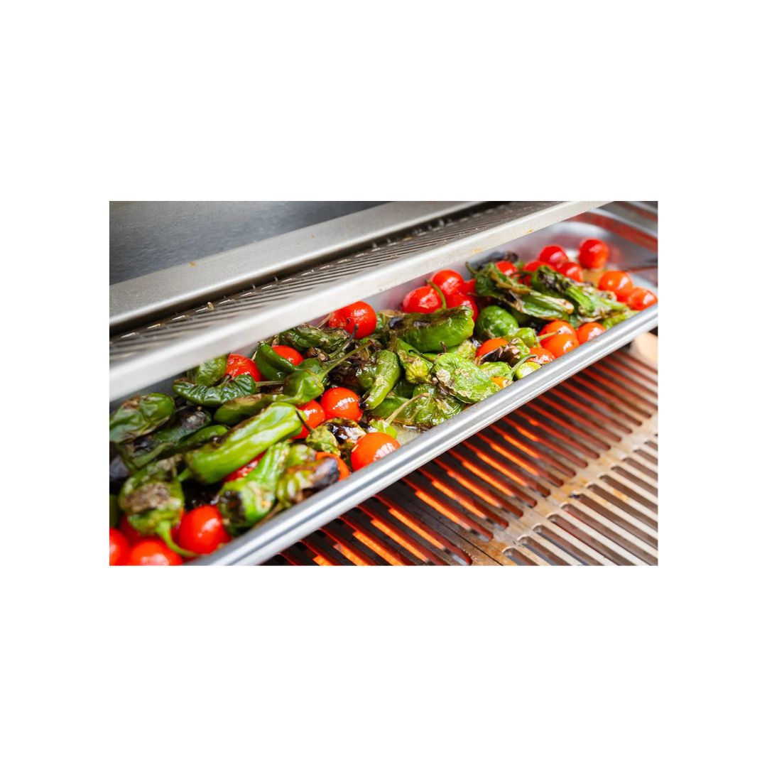 Flammkraft BLOCK Ds Gen. 5 Elfenbeinschwarz 12,8 kW 75°C bis 900°C BBQ Grill Gas