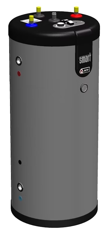 ACV Hochleistungsspeicher Smart 100-240 L Edelstahl dunkelgrau Wasserspeicher