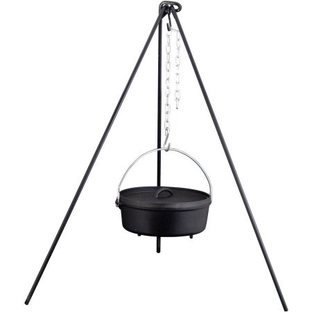 Camp Chef Feuertopf Dutch Oven Dreibein Tripod 50 Gusseisen Grilltopf Schmortopf