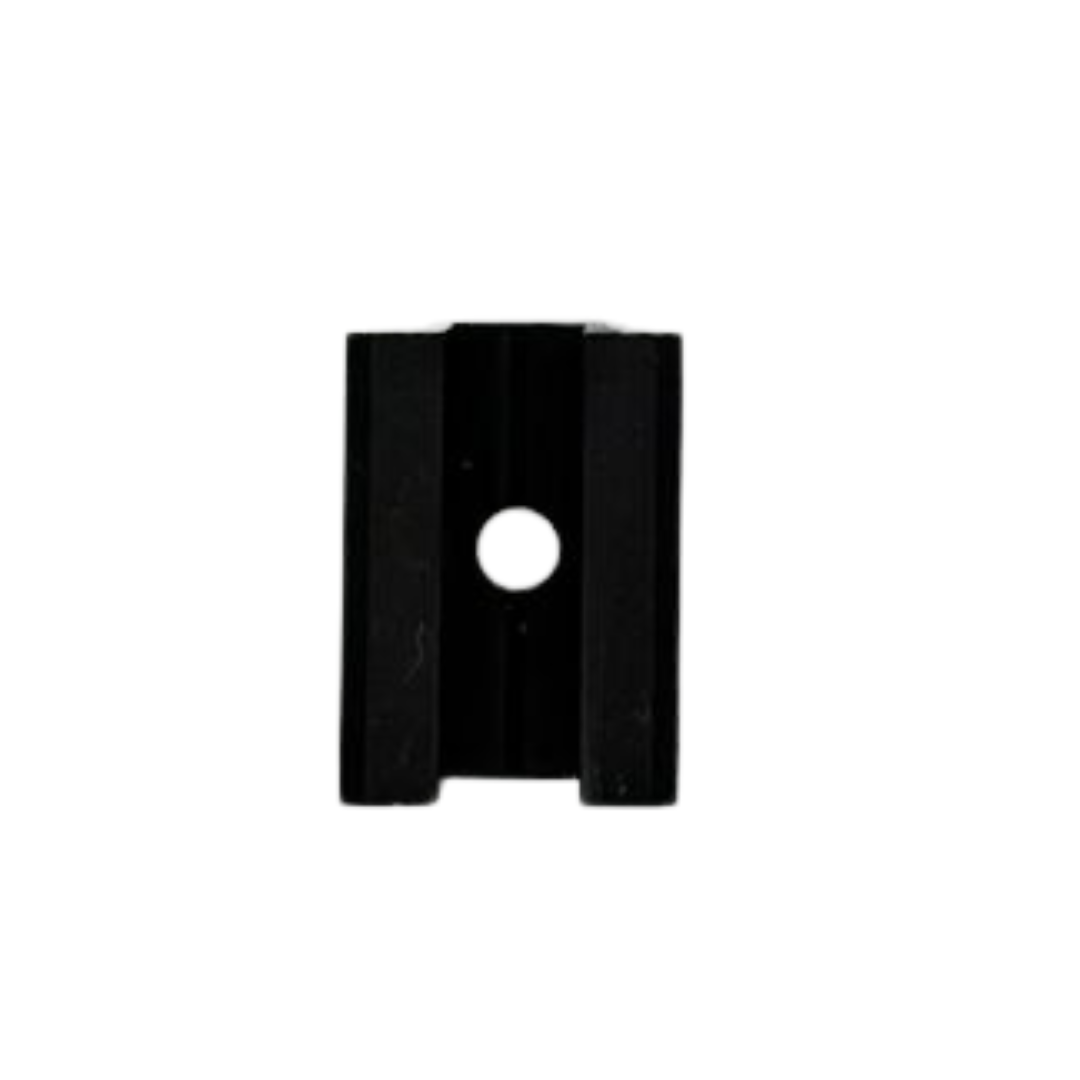 FeuerAnker Mittelklemme Aluminium 50 mm Länge schwarz PV Halterung Solar