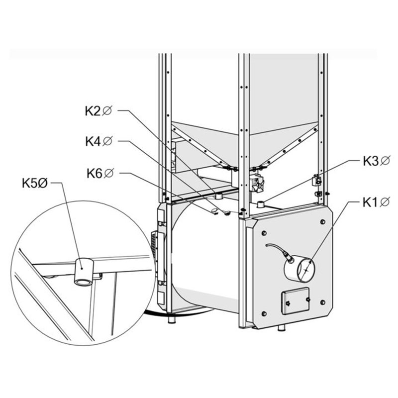 20 kW Pelletkessel Pelletheizung Heizung Zentralheizung SSP Pellets Holzheizung