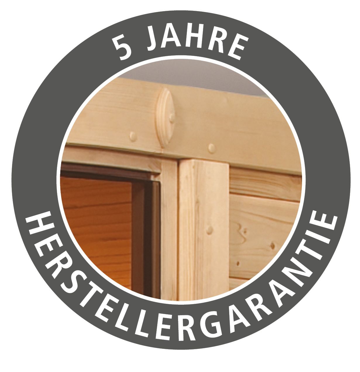 Karibu Sauna Alicja - Systemsauna (Eckeinstieg)