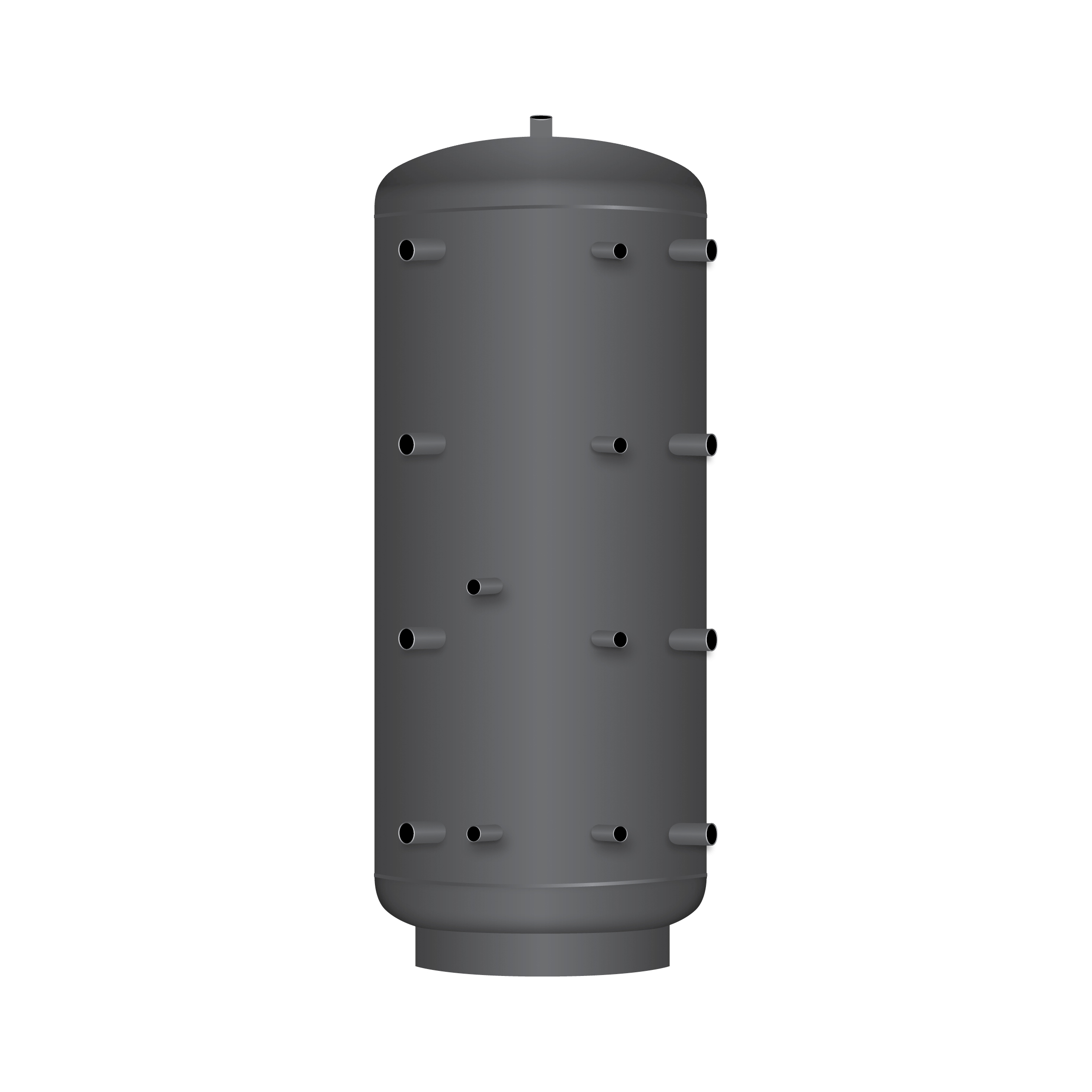 1000 Liter TWL Pufferspeicher 90° PR-1000 1 Wärmetauscher Isolierung Heizungsspeicher