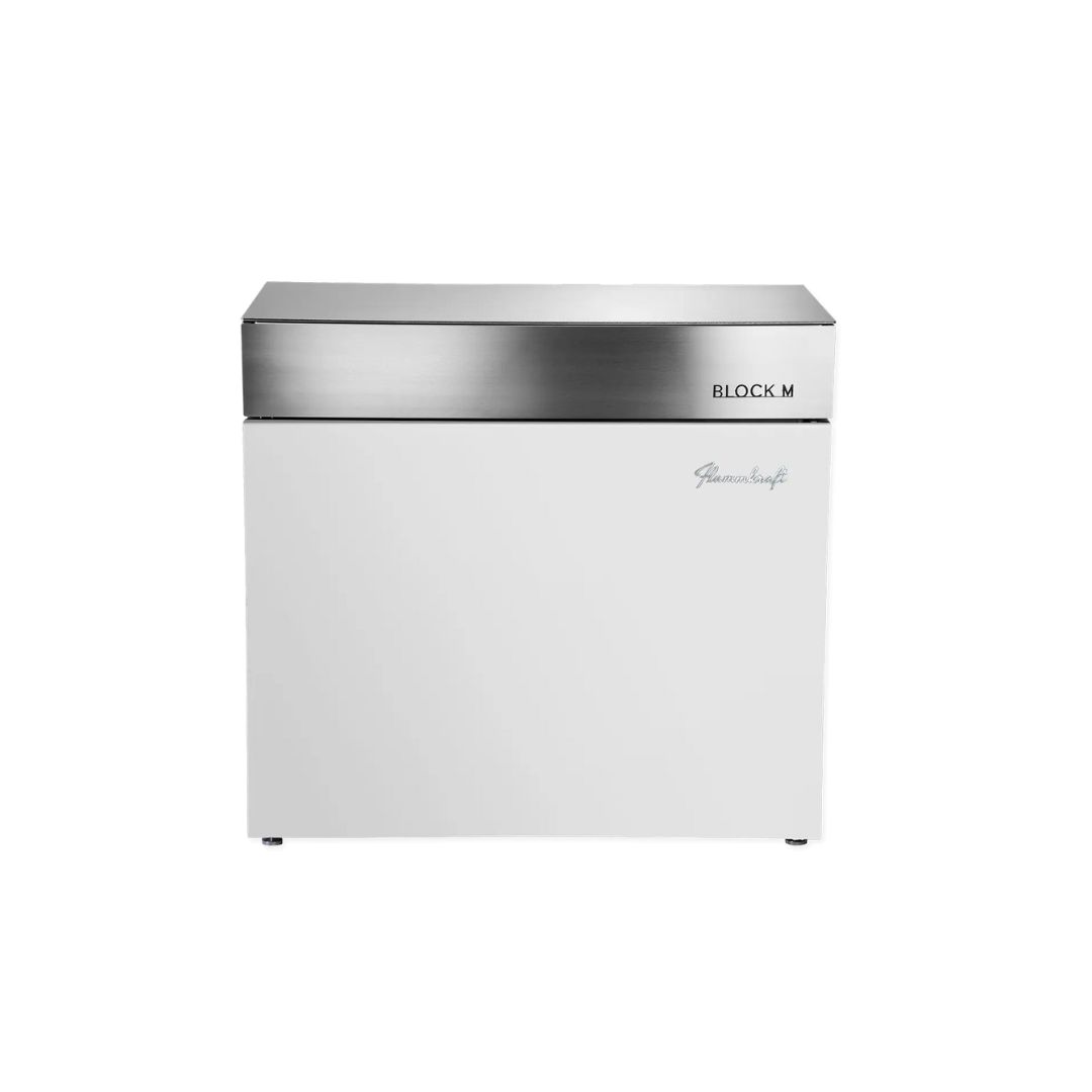 Flammkraft Outdoor-Küchenmodul BLOCK M Gen.5  Elfenbeinweiß Grillmodul Kochmodul