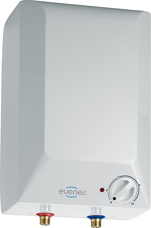 EVENES Warmwasserspeicher Boiler Drucklos 10 Liter Übertisch/Unterisch 230V 2 kW