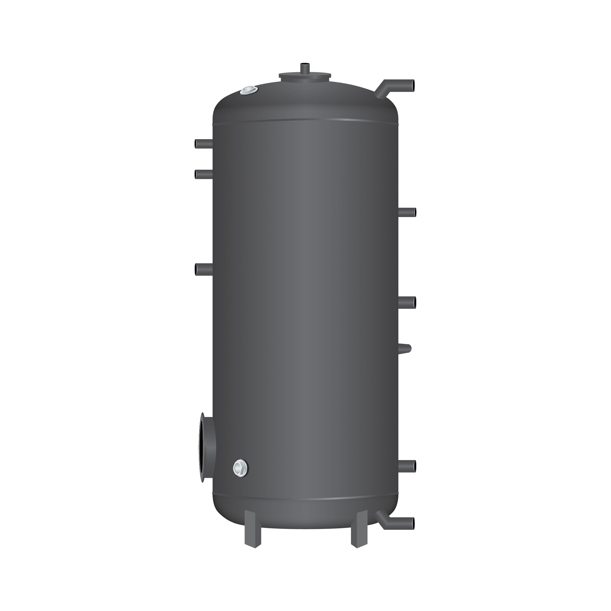1000 Liter Brauchwasserspeicher S-1000 1 Wärmetauscher 100mm Isolierung Standspeicher
