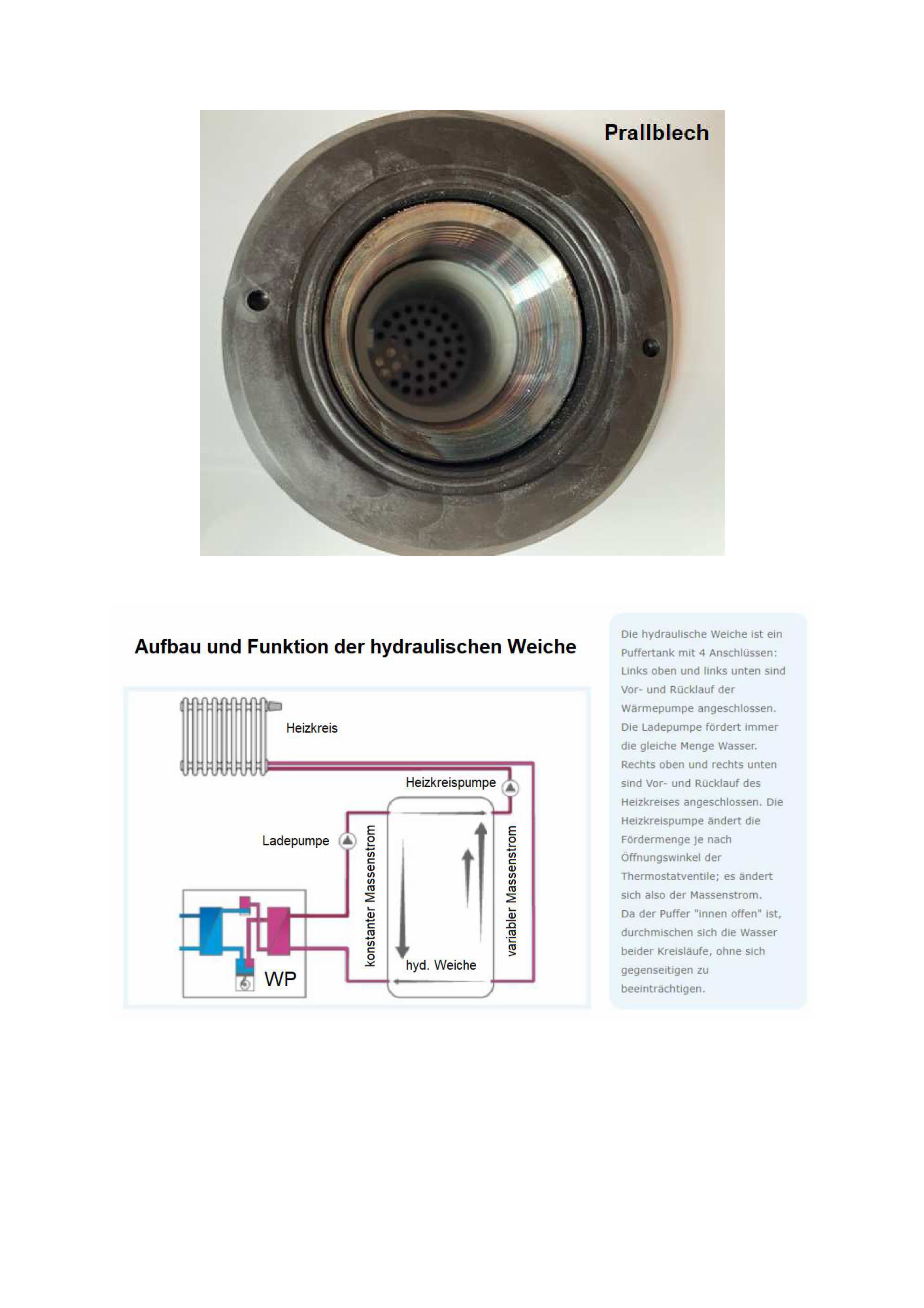 Wärmepumpen Puffer Pufferspeicher 30-100 L Trennspeicher Heizung wandhängend Wärme