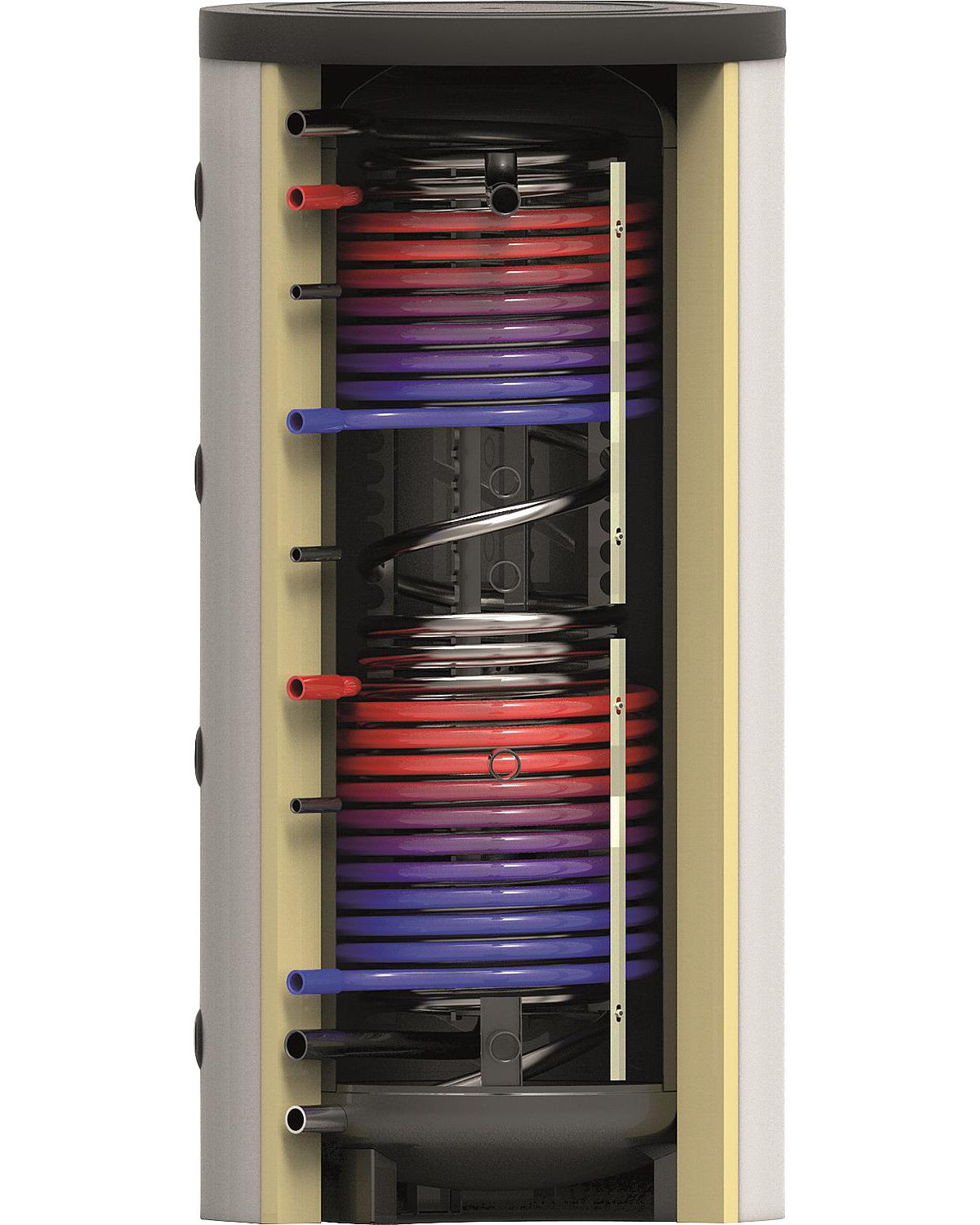 Evenes Hygiene-Kombispeicher EV-HKS-2W 1500 1484 L 2 Wärmetauscher Warmwasser