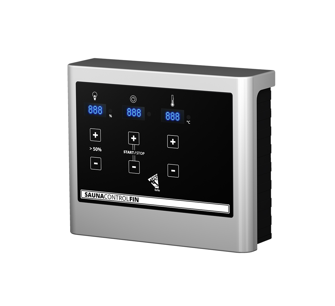 Karibu Sauna Ava - Systemsauna (Eckeinstieg)
