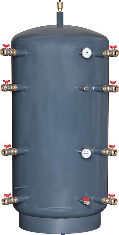 TML Pufferspeicher PF 1500 Isolierung Silber 1500 Liter Standspeicher Speicher Heizung