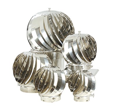 ASTEC Aspiromat Schornsteinaufsatz AirTwister T200 120 mm Ø Zugverstärker