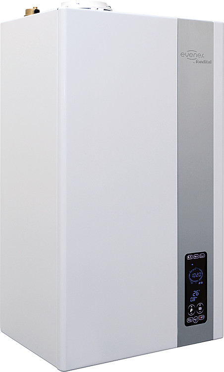 Gas-Brennwertkombigerät ITACA Modell KC mit integriertem Plattenwärmetauscher  Heizung Gastherme