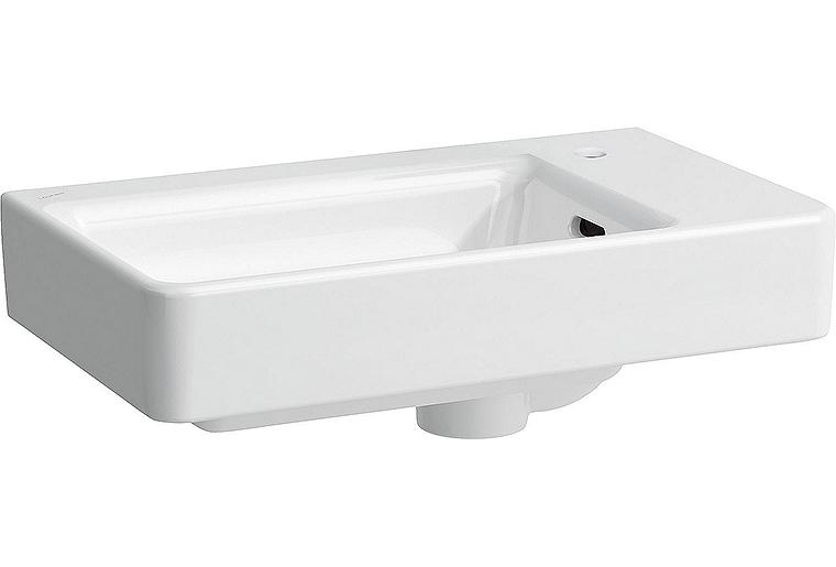 Laufen Handwaschbecken Pro S 480x280mm weiß mit Überlauf 1 Hahnloch rechts Sanitär