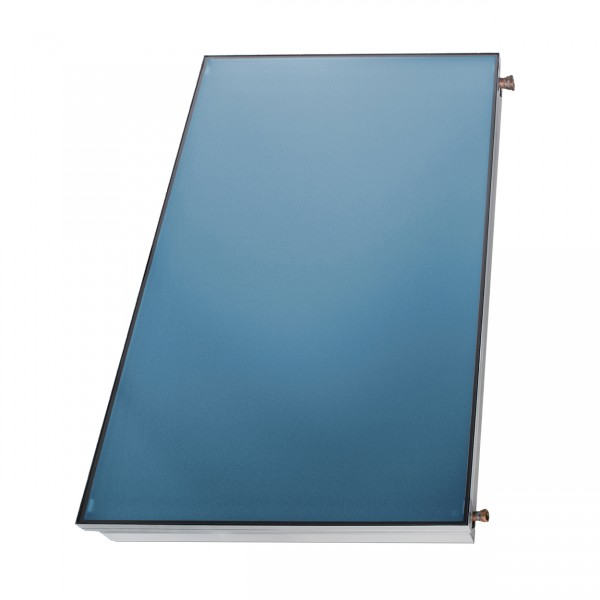 Solar Paket Flachkollektor FK200-3 7,02m² Wärmepumpenspeicher 400 l Flachdach