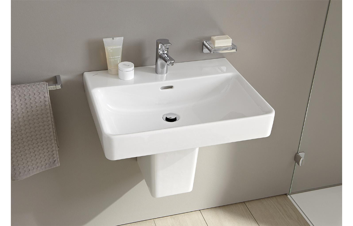 Laufen Waschtisch PRO S weiß mit Überlauf 650x175x465mm Badkeramik Sanitär Bad