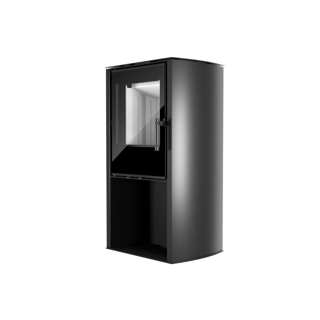 Hitze CANE S 6,5 kW  freistehender Kamin Holznische Kamin Wärmequelle Standkamin