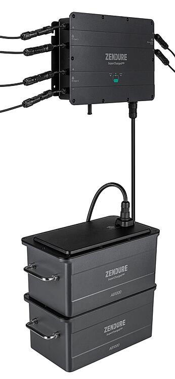 820WW / 600W Balkonkraftwerk Speicher Batterie 1920 Wh Solaranlage PV-Modul