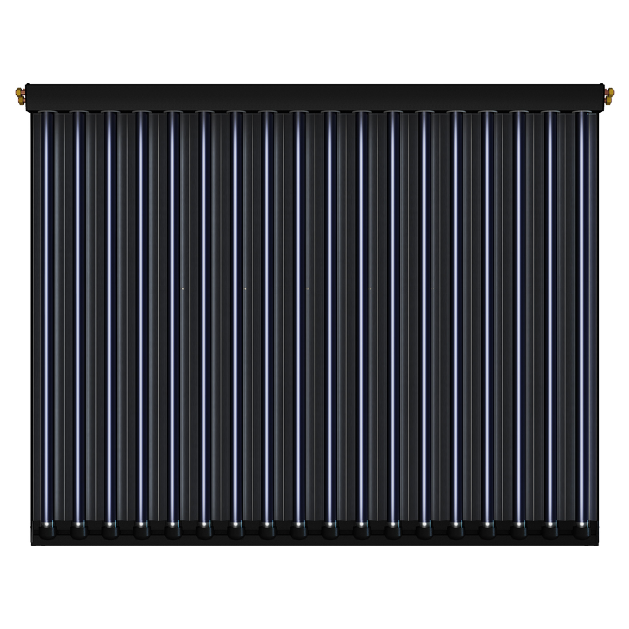 Solarbayer Komplettsolarpaket CPC NERO 2B Bruttogesamtfläche 6,52m² Vakuumröhren