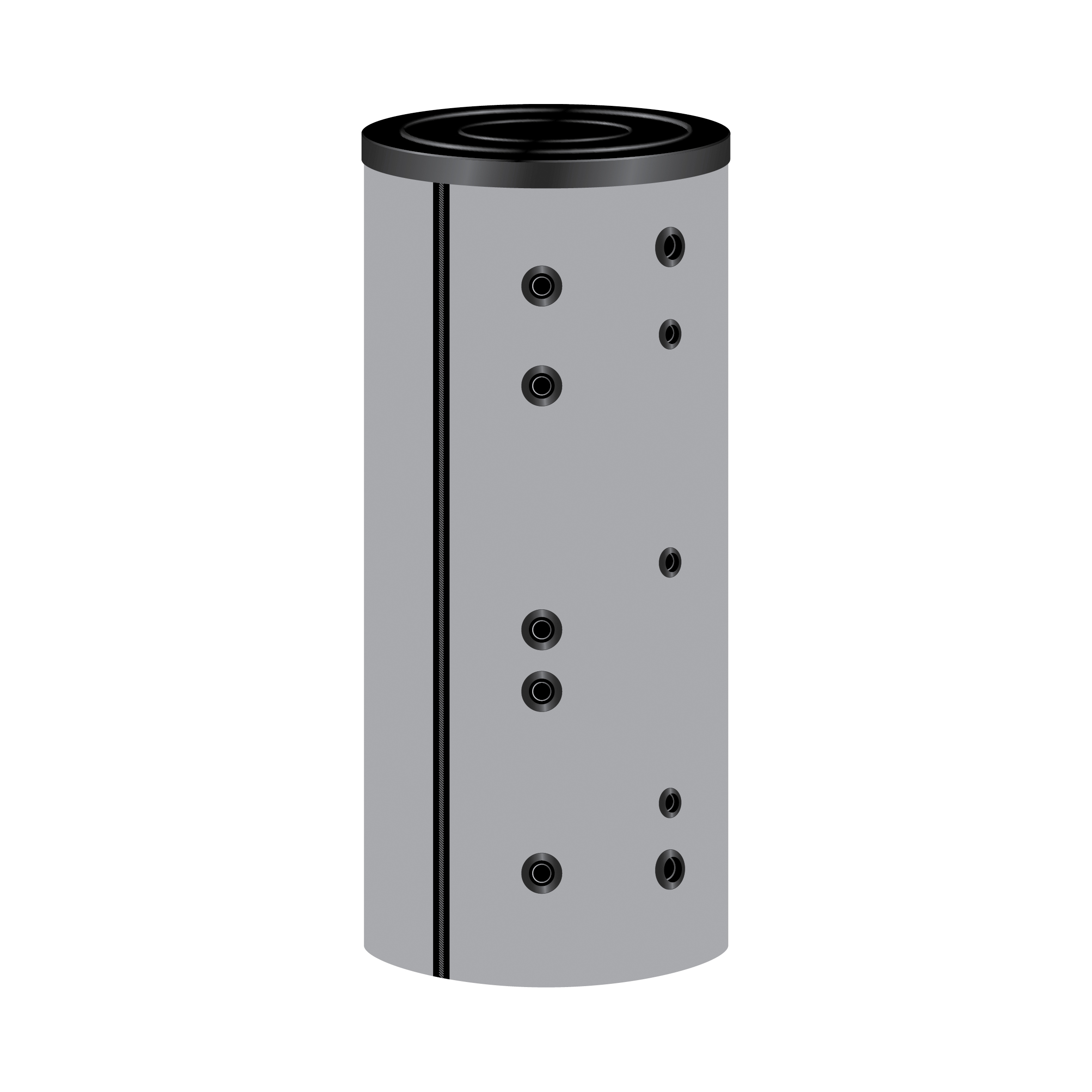 500 Liter Hochleistungs-Solarspeicher SWP2-500 Wärmepumpenspeicher Isoliert 50 mm