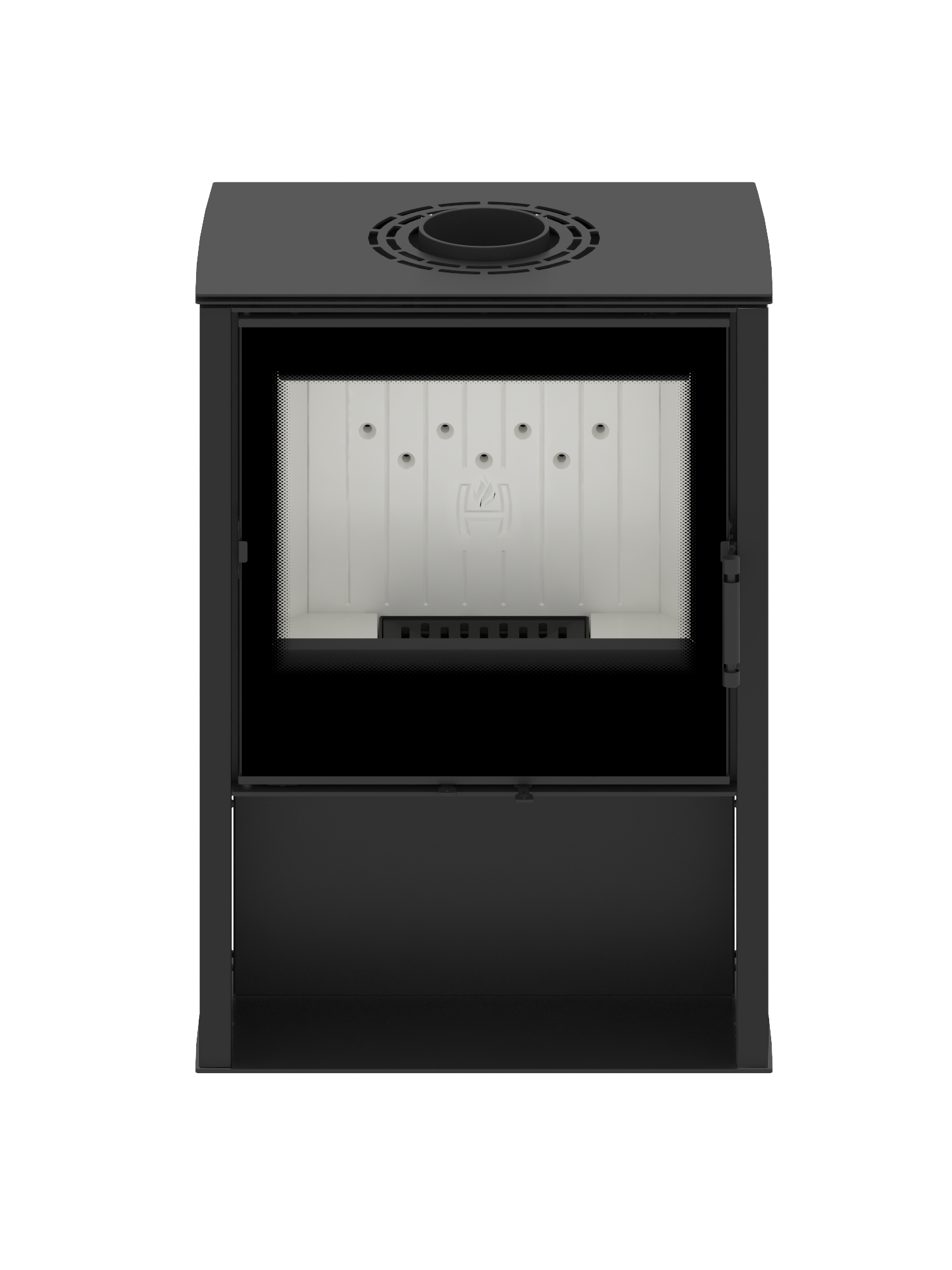 Kaminofen Hitze LUPO M 8,7 kW Freistehender Kamin Ofen Holzofen Kamin Freistehend