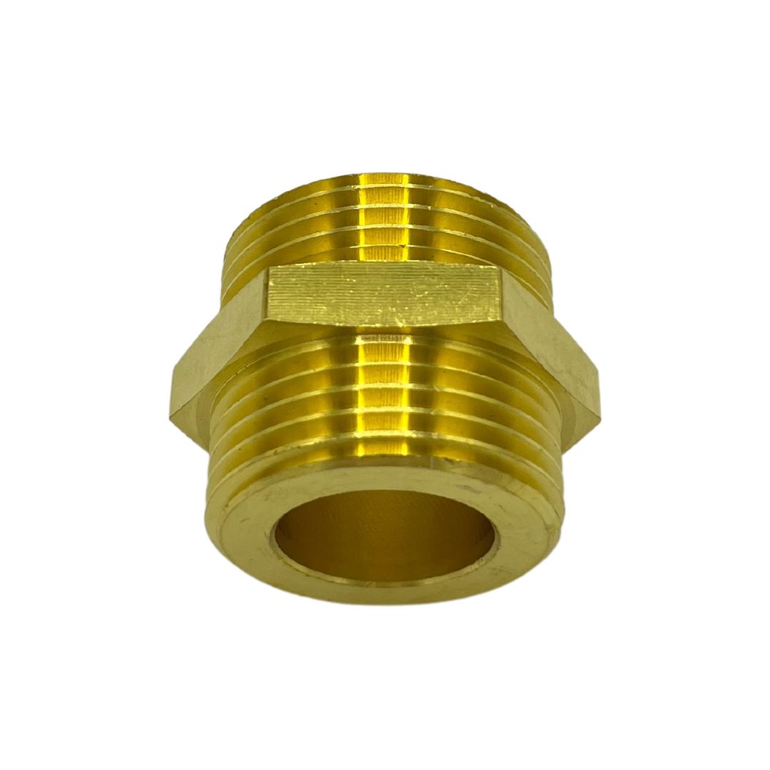 Doppelnippel 1 1/2" Messing flachdichtend Heizungstechnik Solar Solarzubehör