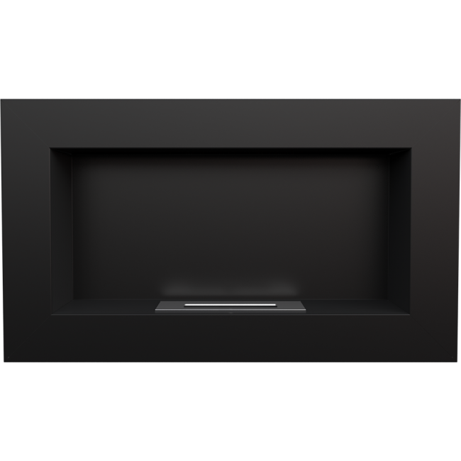 Bio Ethanol Kamin GOLF schwarz Wandkamn Deko Bioethanol Wand Design