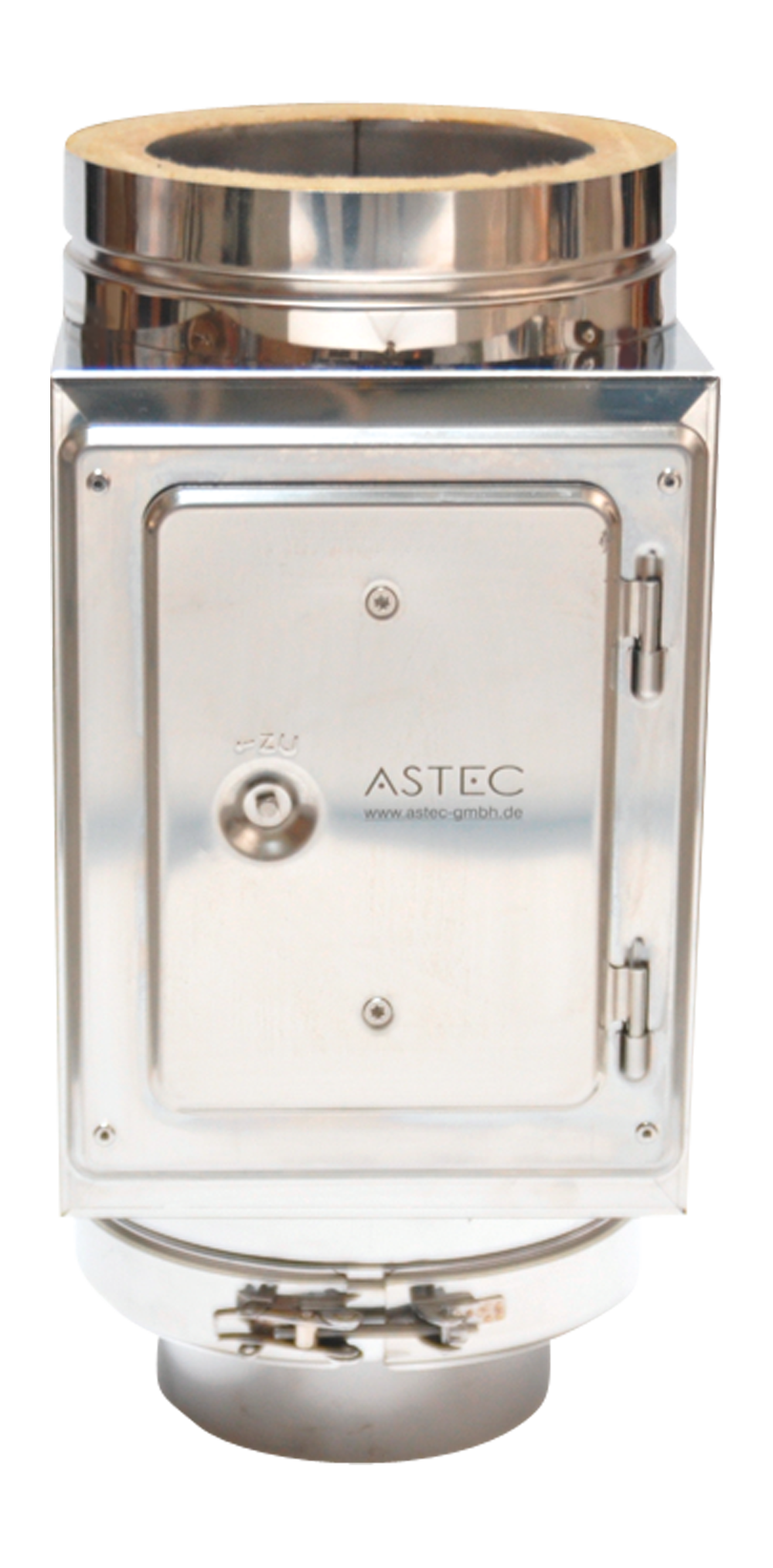 ASTEC Edelstahlschornstein Bausatz doppelwandig DN 150 mm Edelstahl Sanierung
