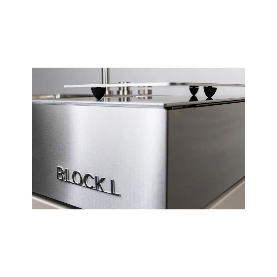Flammkraft Outdoor-Küchenmodul BLOCK L Pool Waschbecken Grillmodul BBQ