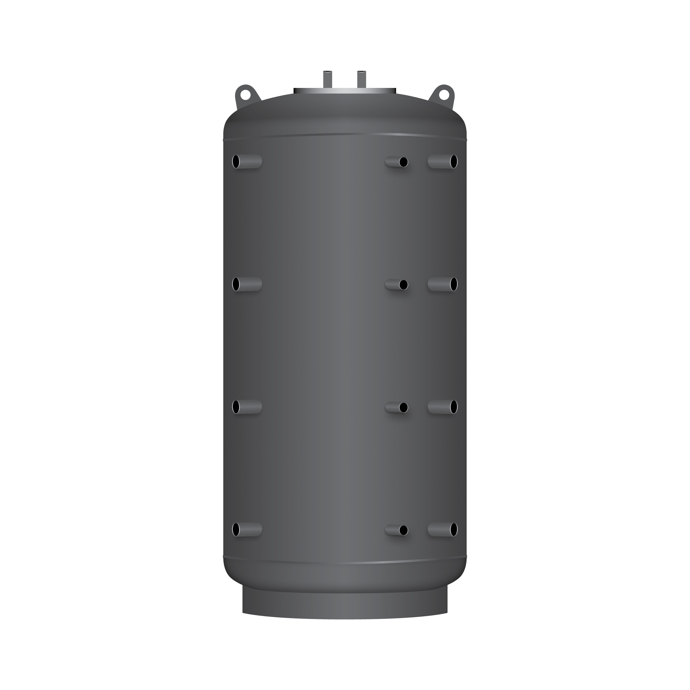 1500 Liter TWL Hygienespeicher KE-1500, ohne Wärmetauscher, mit 100mm Isolierung EEK C