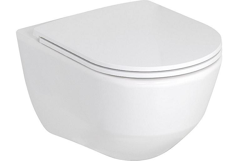Laufen Combi-Pack Wand-Tiefspül-WC Pro WC-Sitz Pro spülrandlos Softclose weiß WC