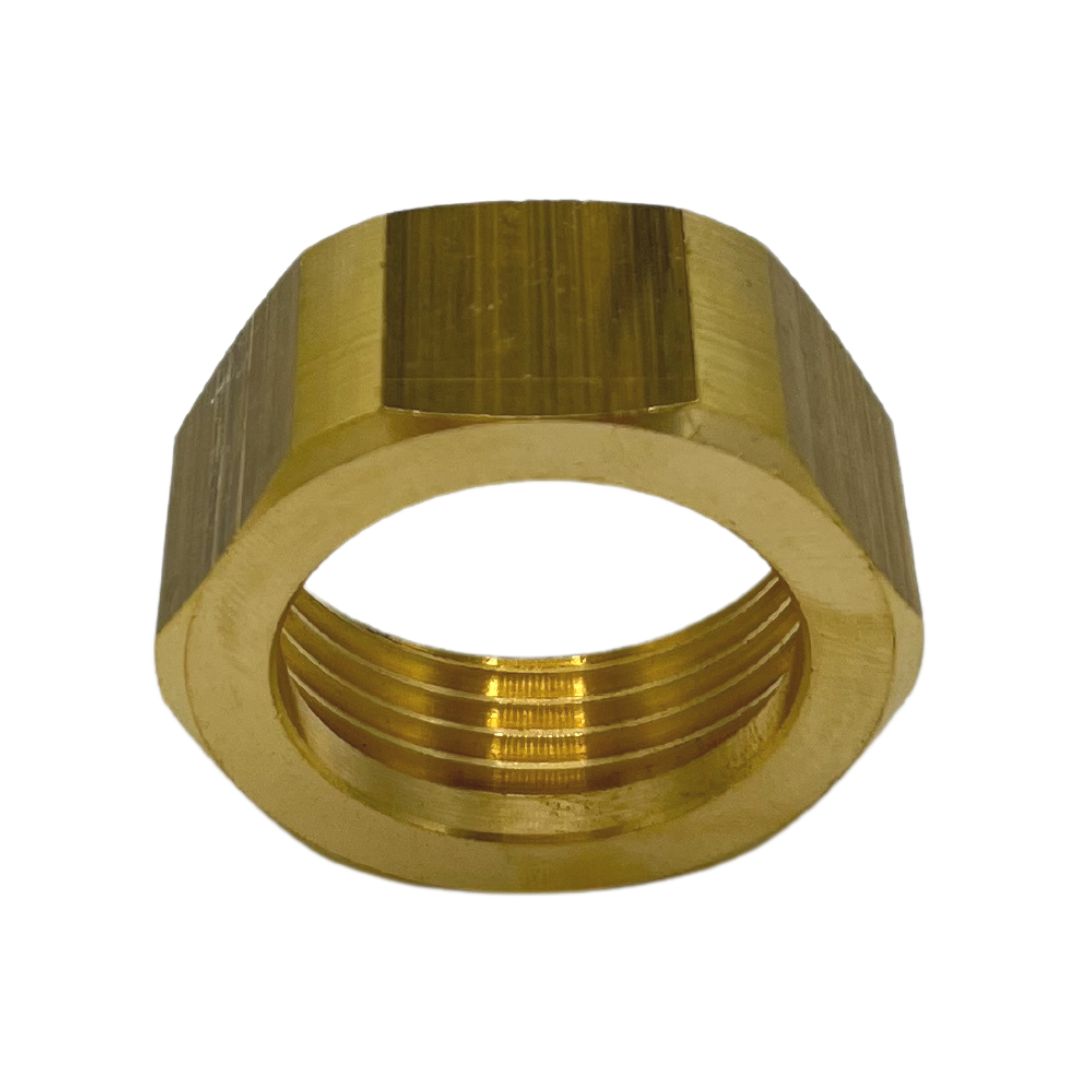 Überwurfmutter 3/8" Messing flachdichtend Solarindustrie Heizungstechnik