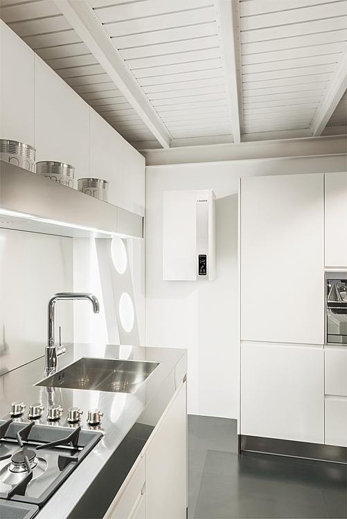 Gas Brennwert Therme ITACA KRB 12-24 kW Speicher Regelung Gastherme Heizung