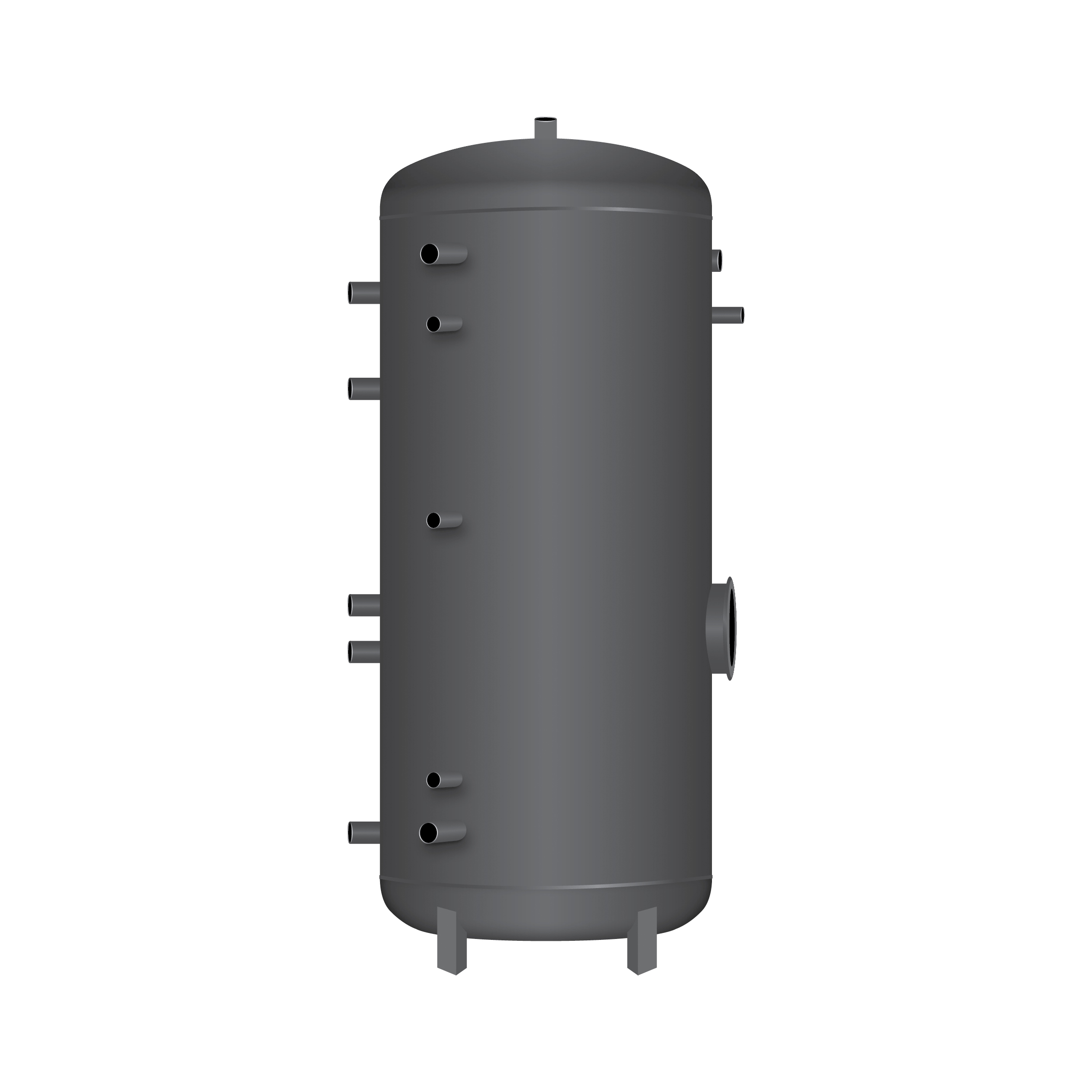 300 Liter Hochleistungs-Solarspeicher SWP2-300 2 Wärmetauscher Isoliert 50 mm