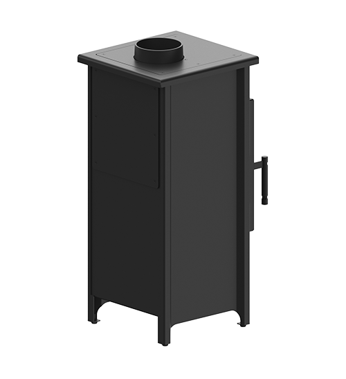 Kaminofen Hitze LEGNO 5,5 kW Freistehender Kamin Ofen Holzofen Kamin Freistehend