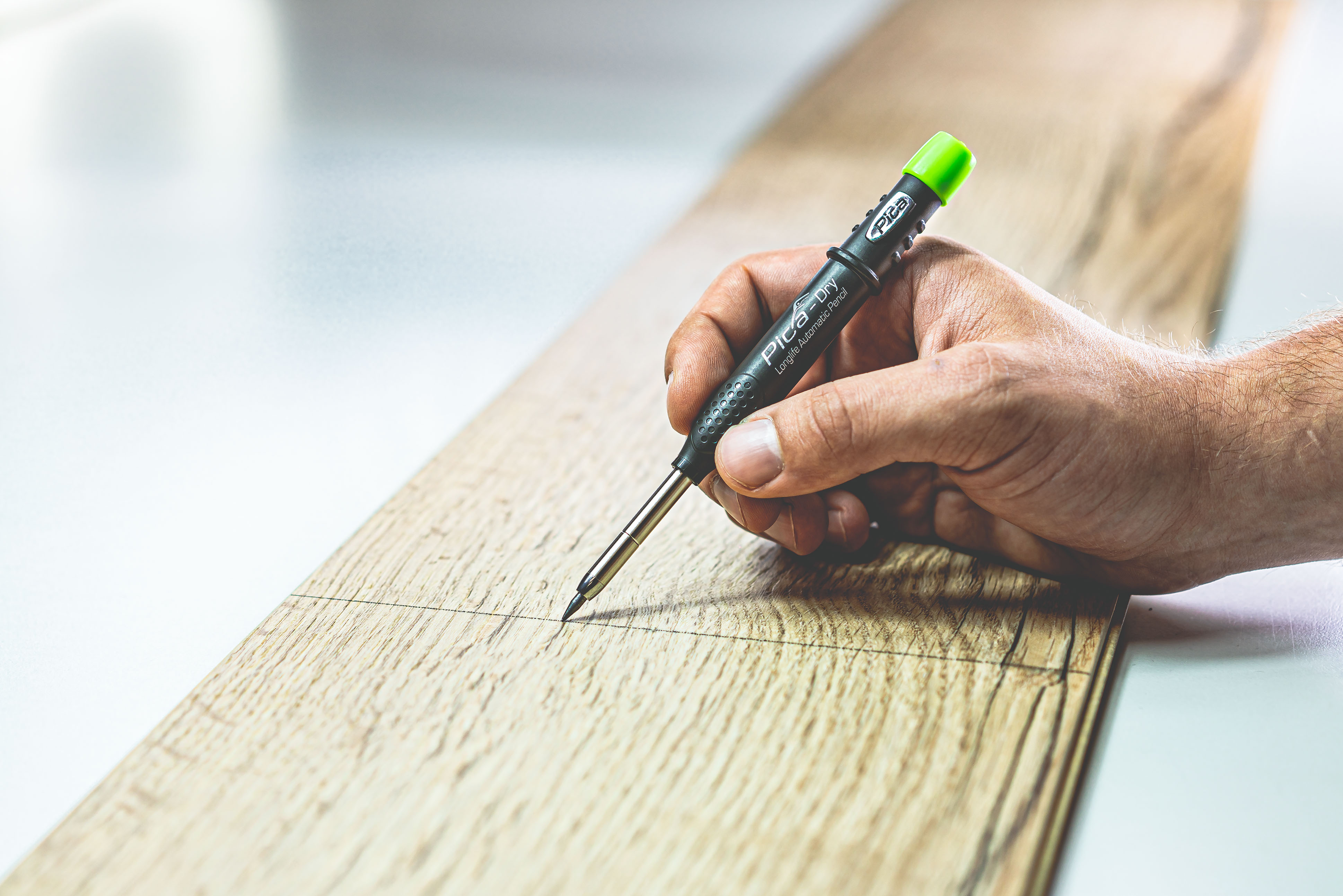 Baumarker Pica Dry 3030 Graphitmine Holz Metall Kunststoff Glas und Keramik
