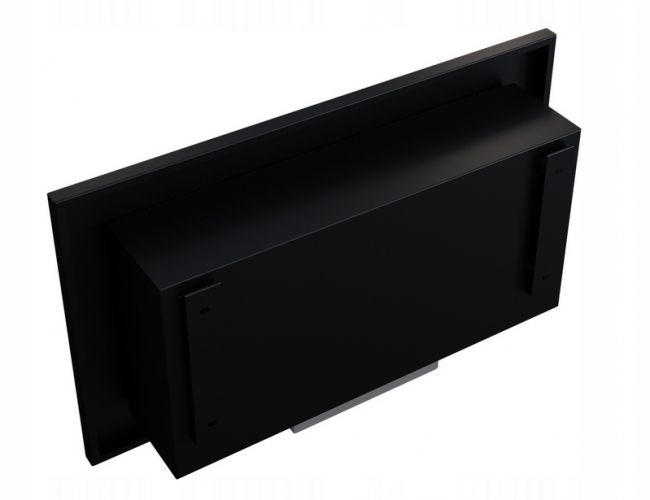 Bio Ethanol Kamin GOLF schwarz Wandkamn Deko Bioethanol Wand Design