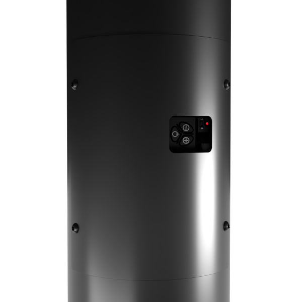 Hitze Gas-Terrassenheizung FUENTE I 4,3 kW schwarz Gasheizung Gas-Gartenheizer