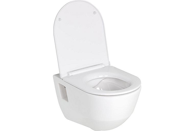 Laufen Wandtiefspül-WC Combi-Pack PRO spülrandlos WC-Sitz softclose Sanitär WC