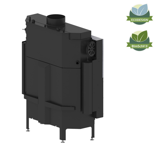 Kaminofen Hitze ALBERO Aquasystem ALAQS 90×41.GD 21 kW Kaminofeneinsatz Kamin Aqua