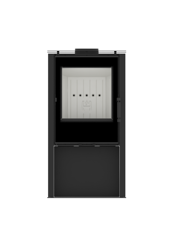 Kaminofen Hitze LUPO S 6,5 kW Freistehender Kamin Ofen Holzofen Kamin Freistehend