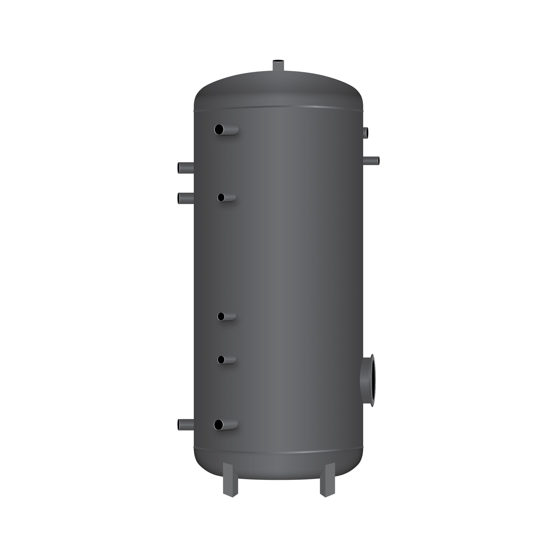 400 Liter Hochleistungsstandspeicher SWP-400 Wärmepumpenspeicher Isoliert 50 mm