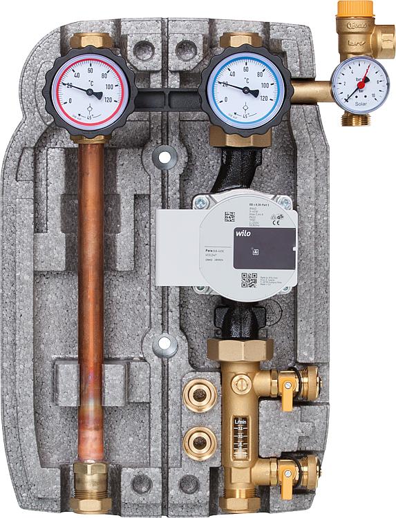 Solaranlage Flachkollektor Paket Solar SX 2.0 4,04 m²  Solarthermie Solar Warmwasser