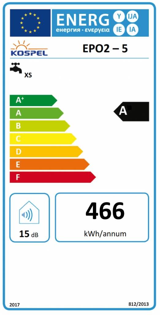Elektrischer Durchlauferhitzer EPO 2 Amicus 5,5 kW untertisch-übertisch Montage