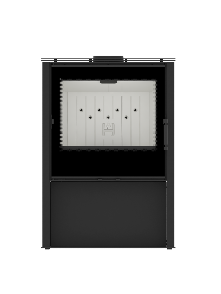 Kaminofen Hitze LUPO M 8,7 kW Freistehender Kamin Ofen Holzofen Kamin Freistehend