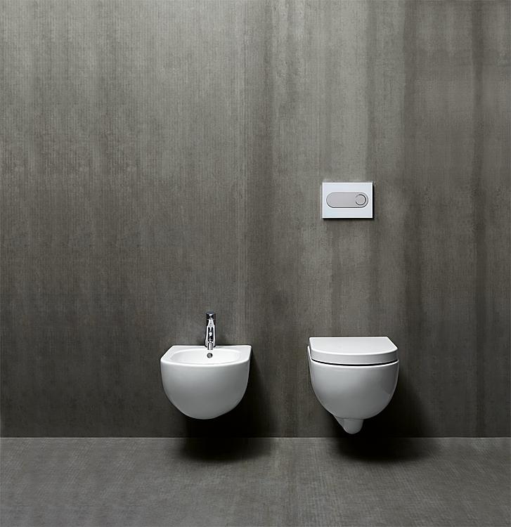 Geberit Duofix Basic Vorwandelement Drückerplatte WC spülrandlos Paket Sanitär